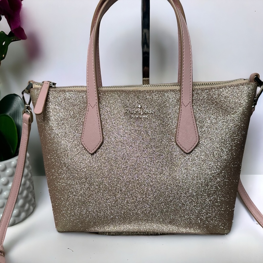 Authentic Kate Spade Joeley Small Satchel Crossbody Rose Gold ECU